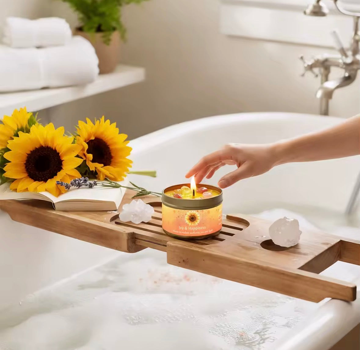 Vela Joy & Happiness -  Alegría y Bienestar