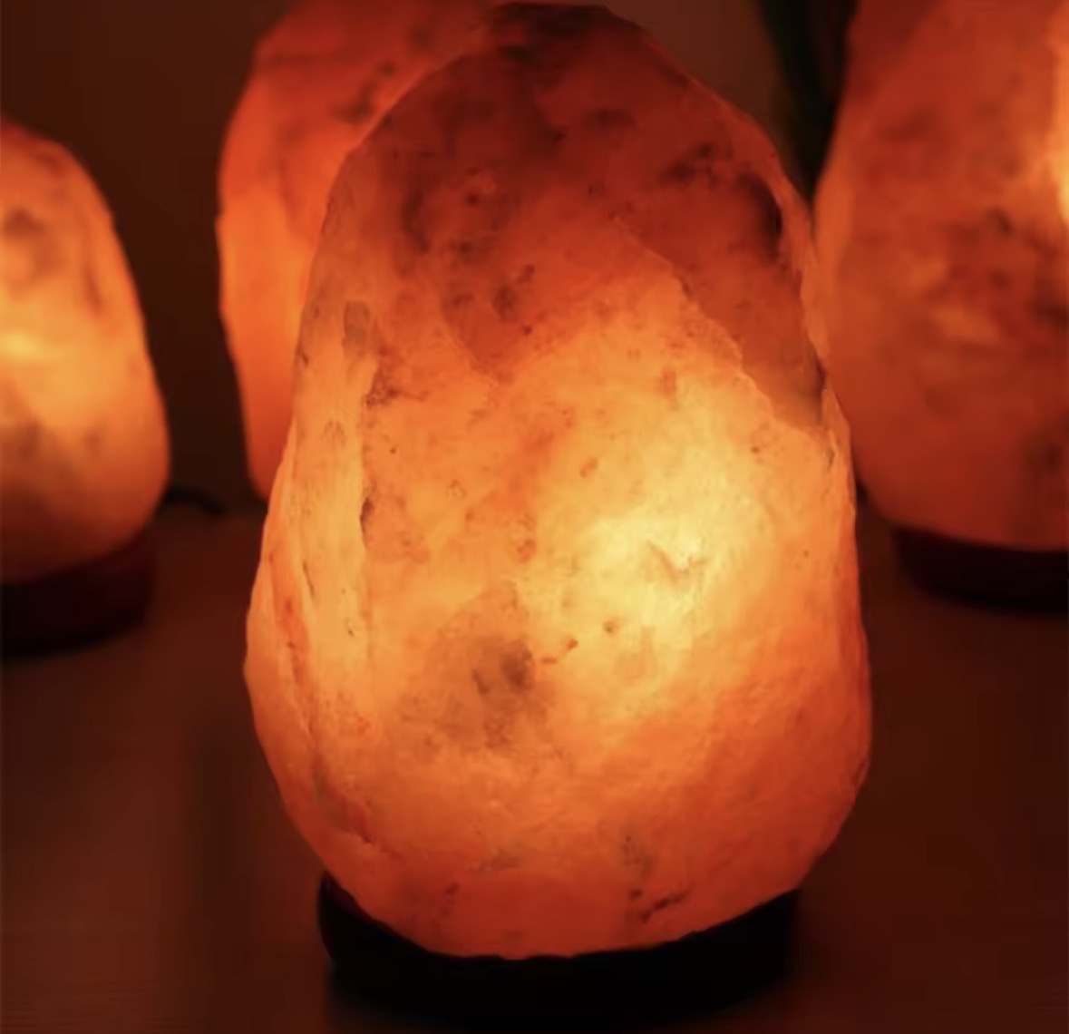 🧡 Lámpara de Sal del Himalaya – Belleza, Bienestar y Estilo Natural